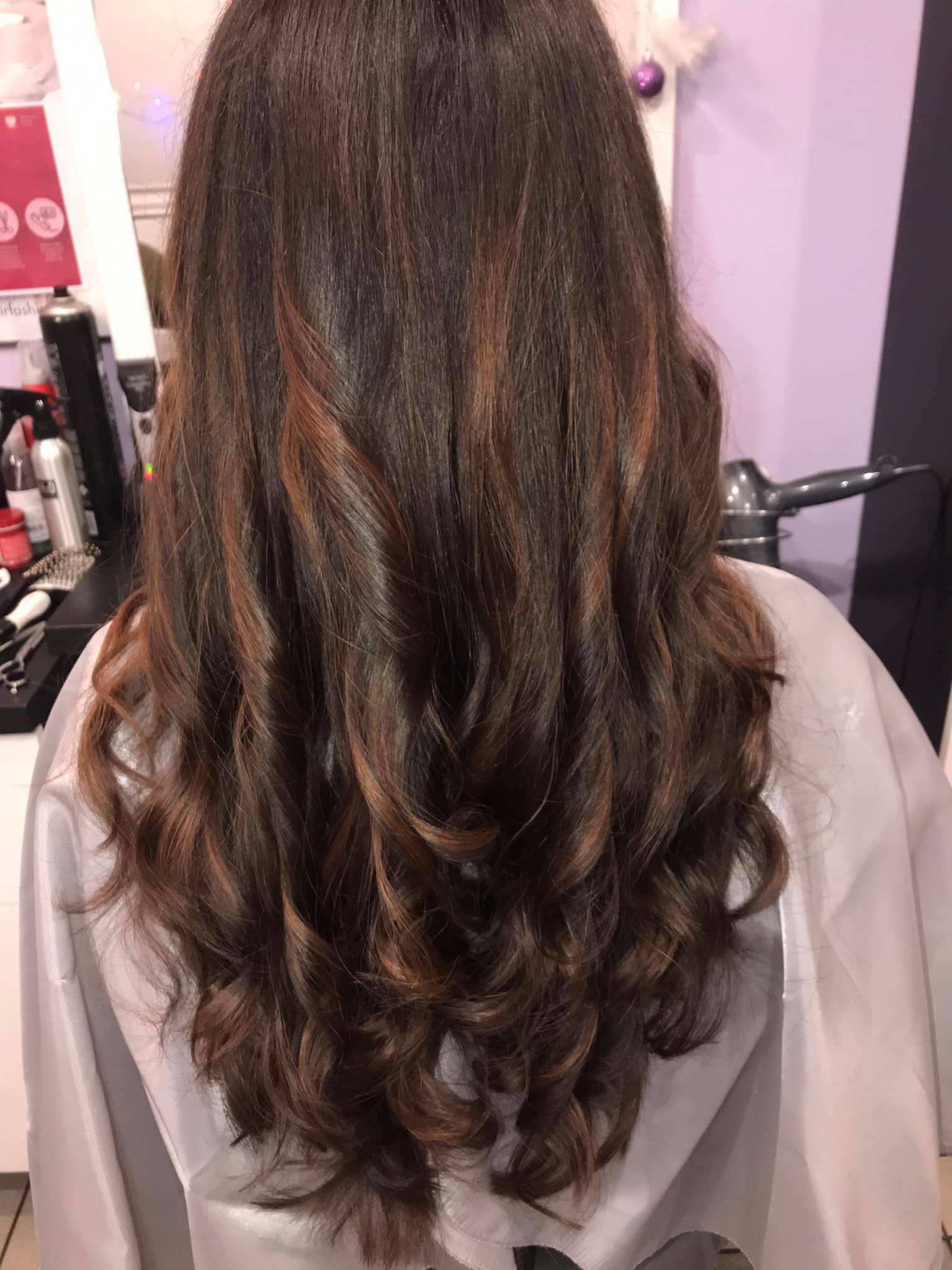 Balayage ciemny